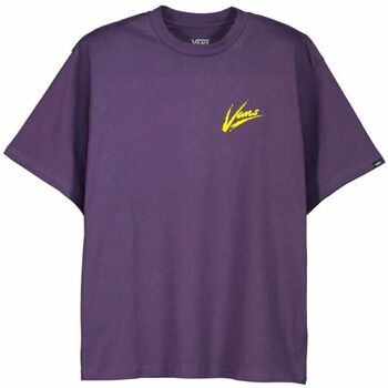 Vans  T-Shirts & Poloshirts VN000K42 BRUSH SCRIPT-11E1 GRAP günstig online kaufen