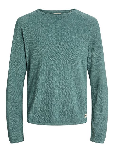 Jack & Jones Rundhalspullover JJEHILL KNIT CREW NECK NOOS aus Strukturstric günstig online kaufen