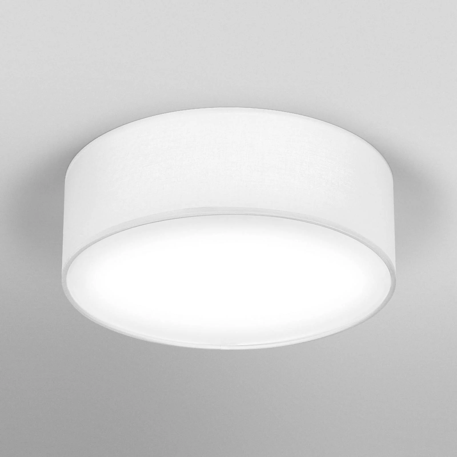OSRAM Deckenleuchte ORBIS PARIS, weiß, Ø 30 cm, Textil, E27 günstig online kaufen