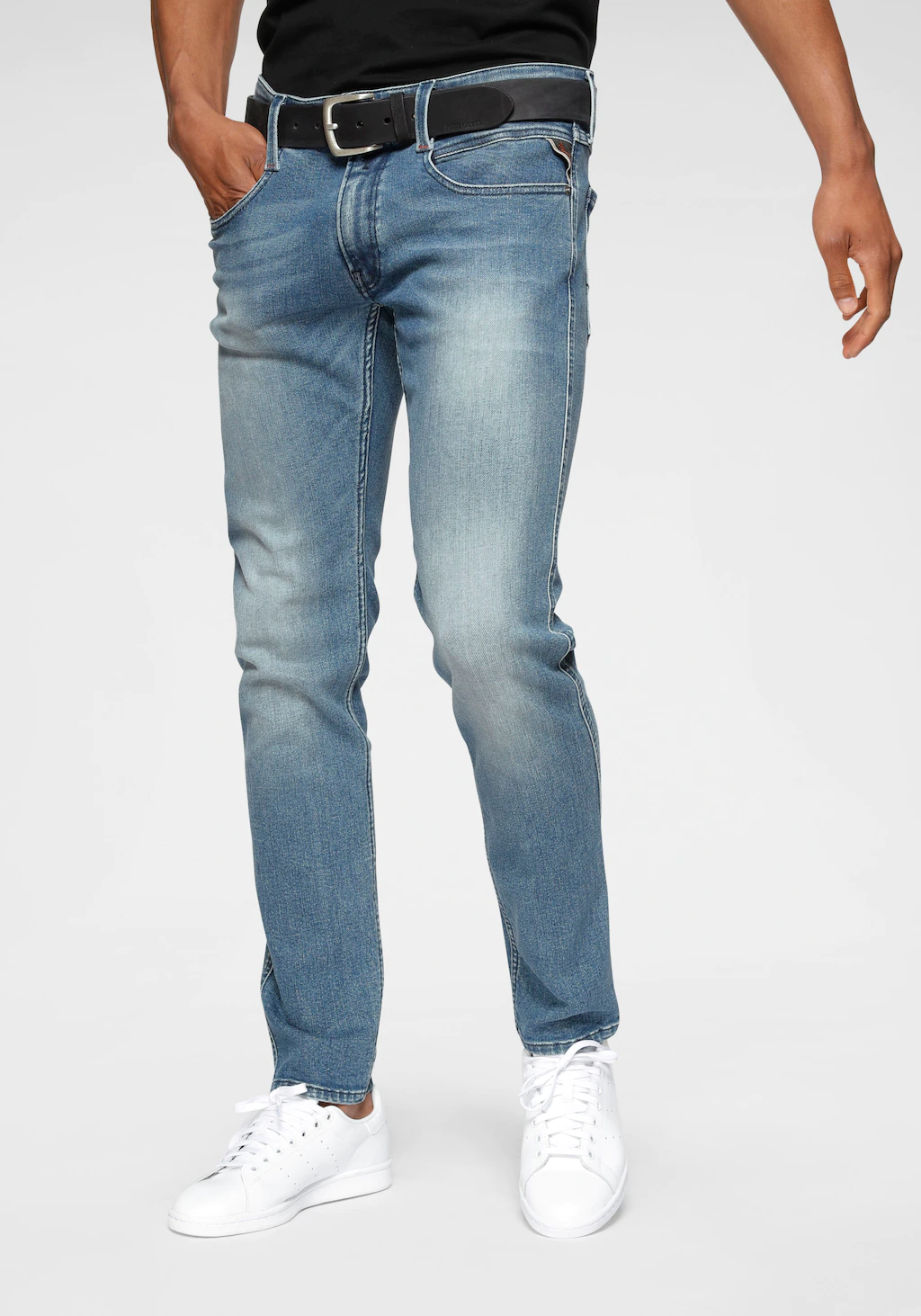 Replay Slim-fit-Jeans "Anbass Superstretch" günstig online kaufen