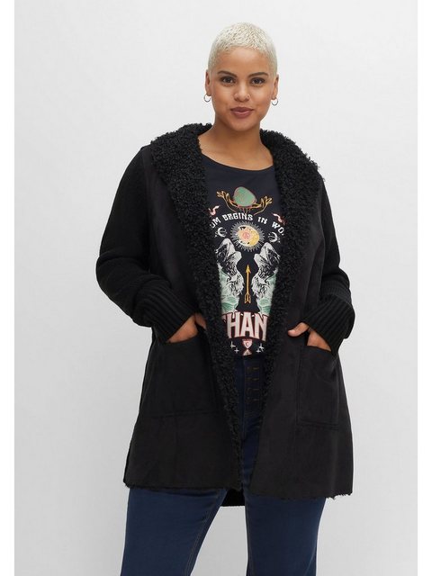 sheego by Joe Browns Cardigan "Große Größen", im Materialmix aus Strick und günstig online kaufen