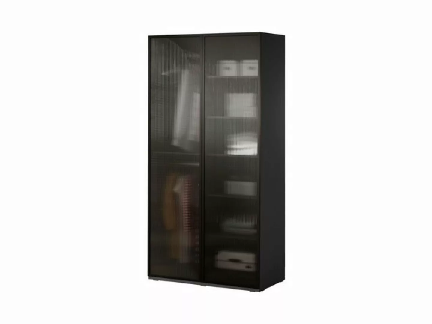 MOEBLO Drehtürenschrank MINEWRA FLUTES (Kleiderschrank 2/4 türig Schrank Ga günstig online kaufen