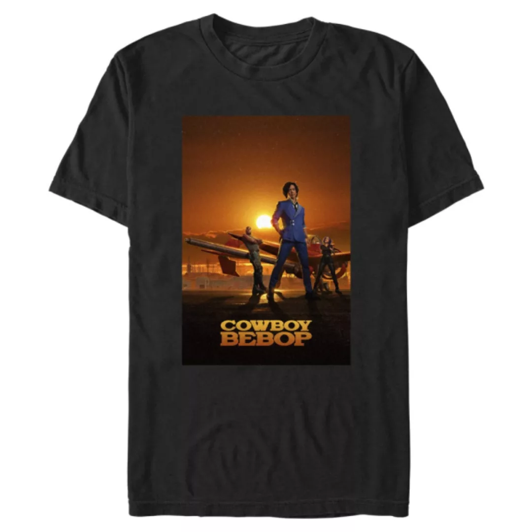 Netflix - Cowboy Bebop - Gruppe Sunset Poster - Männer T-Shirt günstig online kaufen