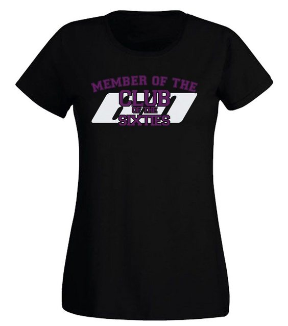 G-graphics T-Shirt Damen T-Shirt - 60 – Member of the Club of Sixties zum 6 günstig online kaufen