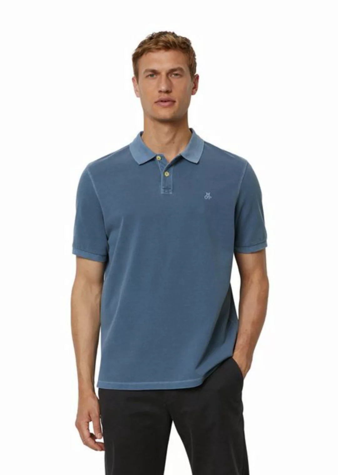 Marc O'Polo Poloshirt aus Bio-Baumwolle günstig online kaufen