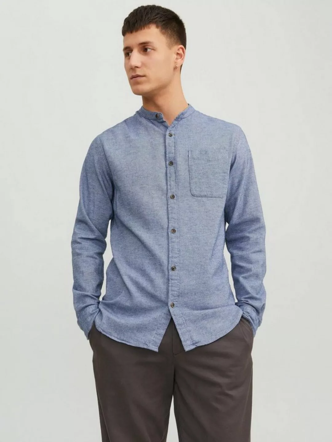 Jack & Jones Langarmhemd JJEBand (1-tlg) günstig online kaufen