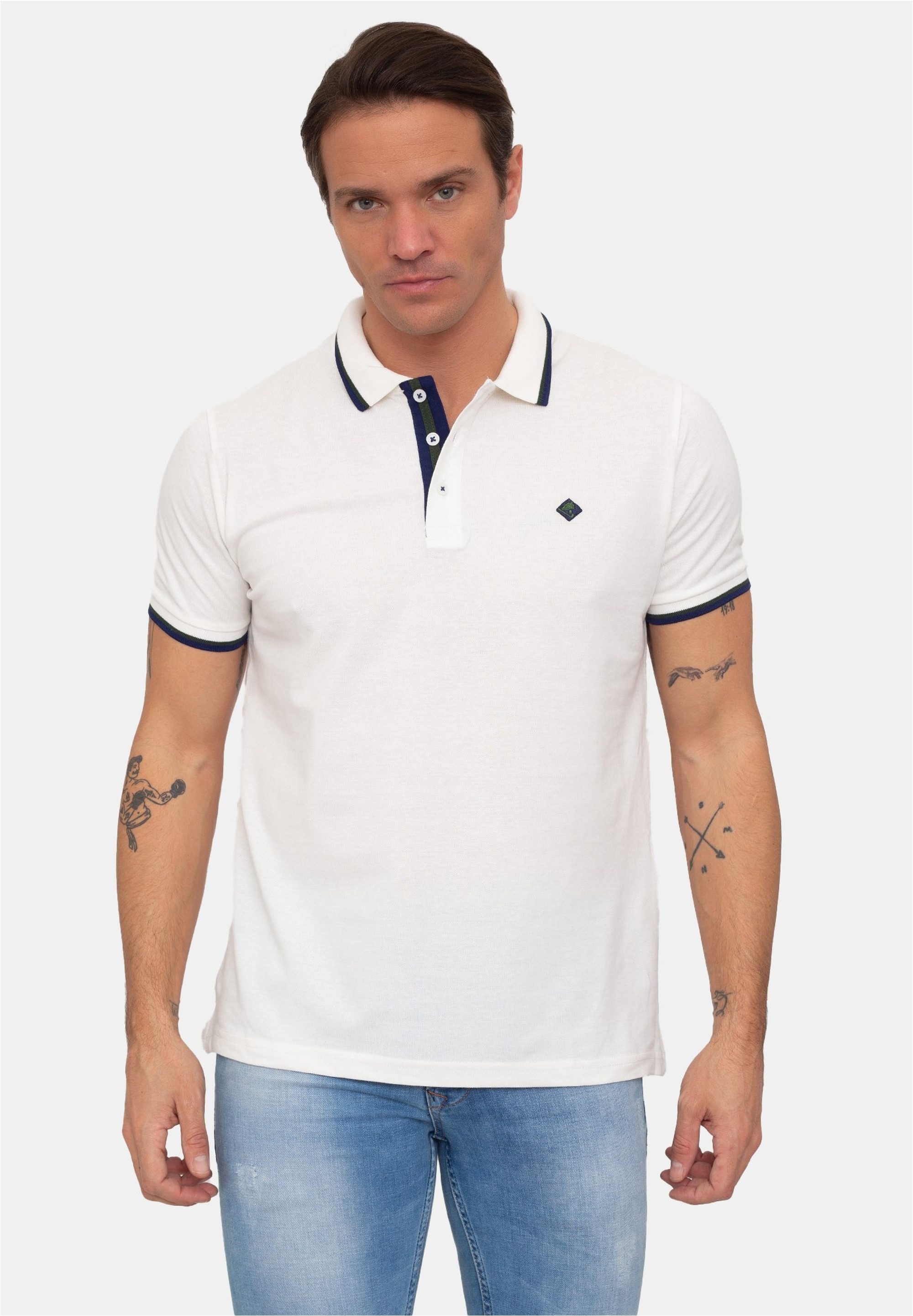 SIR RAYMOND TAILOR Poloshirt, mit klassischem Kragen und kurzer Knopfleiste günstig online kaufen