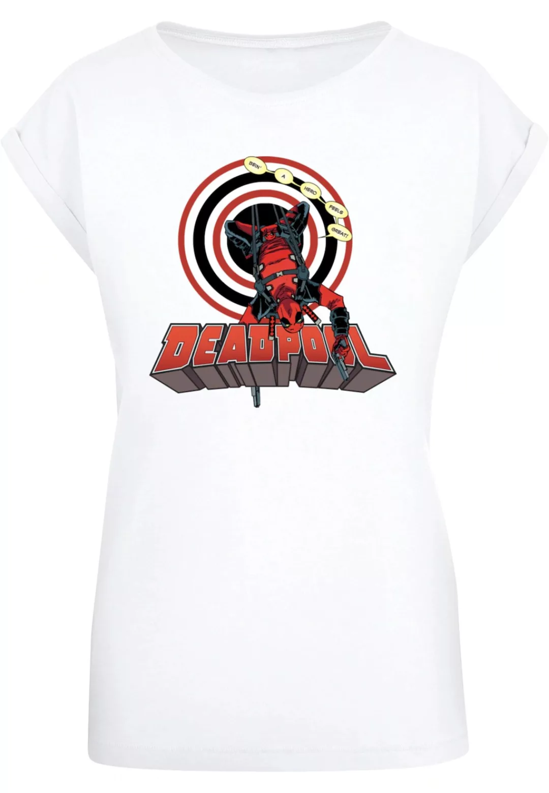 ABSOLUTE CULT T-Shirt "ABSOLUTE CULT Damen Ladies Deadpool - Upside Down T- günstig online kaufen