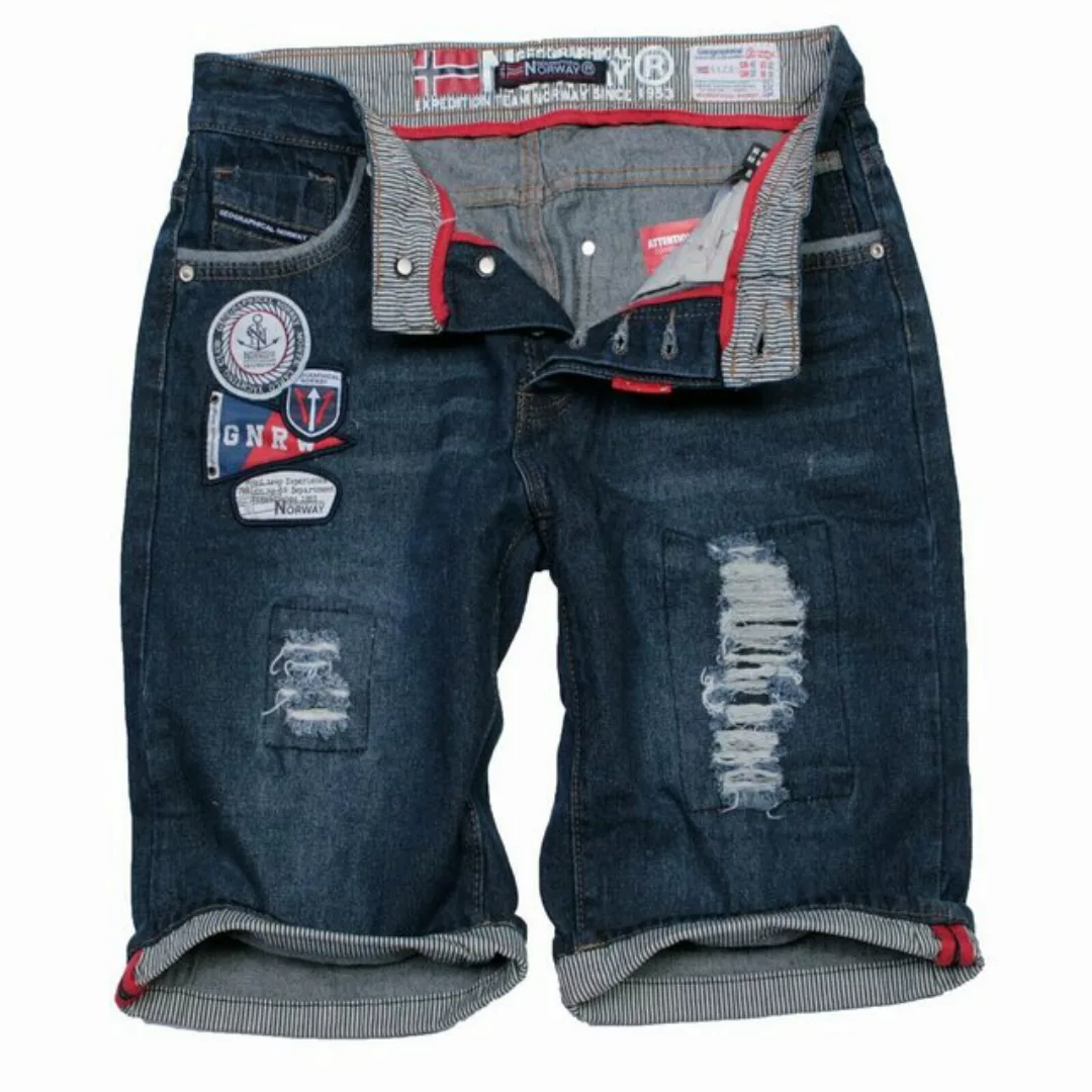 Geographical Norway Bermudas Herren Bermuda Jeans Shorts Short Knielang Kur günstig online kaufen