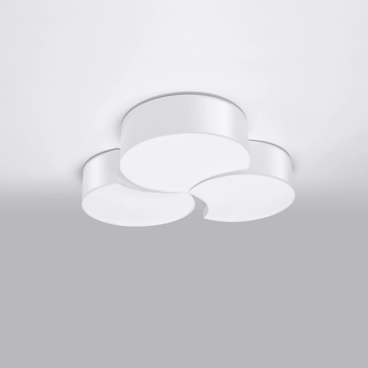 SOLLUX lighting Deckenleuchte »CIRCLE«, 6 flammig, Leuchtmittel E27   ohne günstig online kaufen