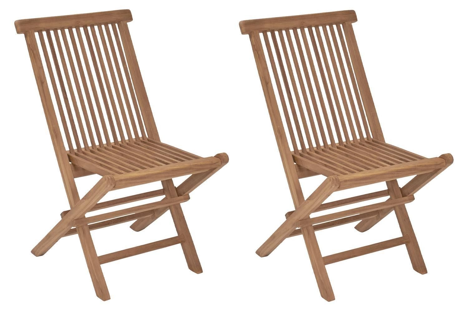 Outdoor Klappstuhl RIVA, Braun, Teakholz massiv, günstig online kaufen