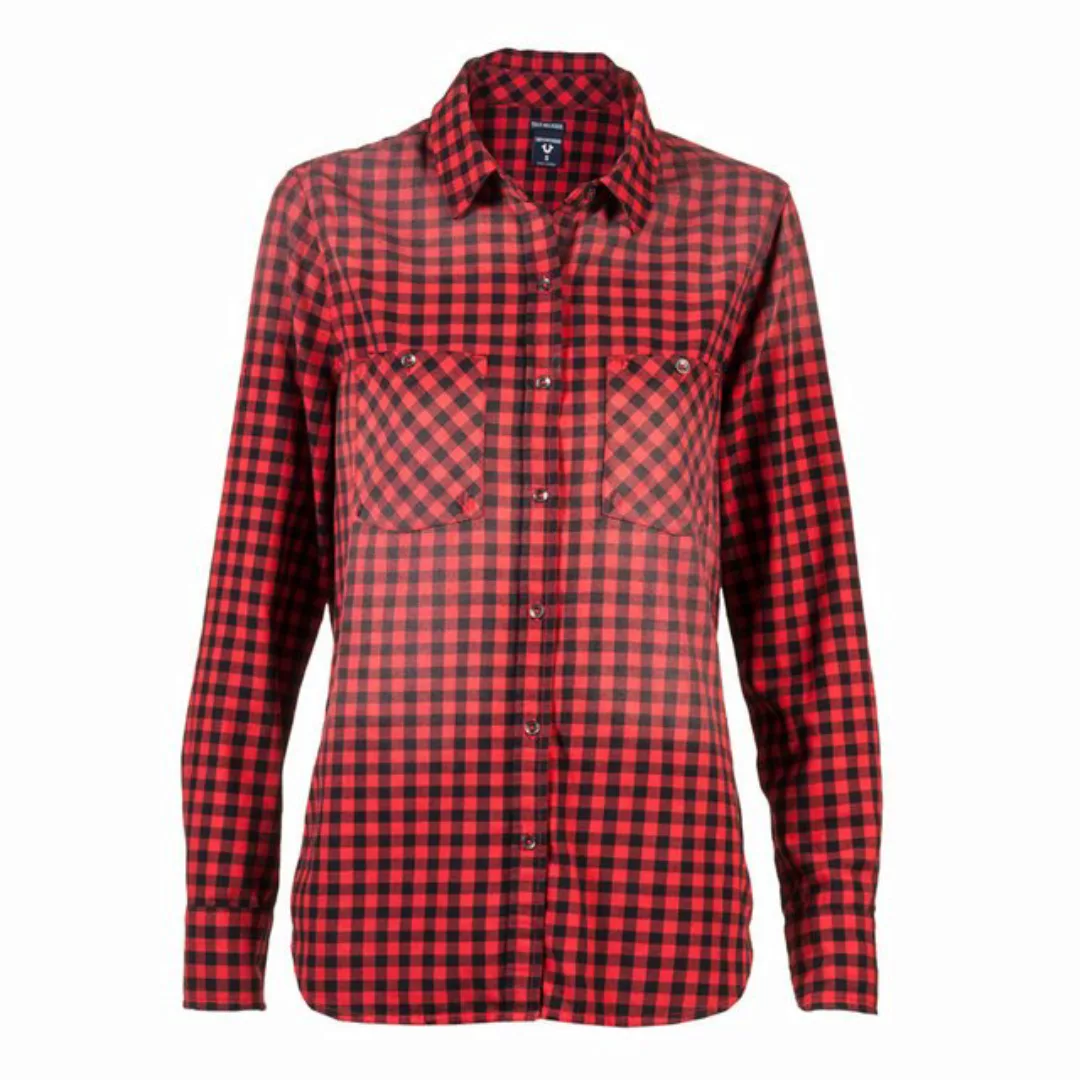 True Religion Brand Jeans Germ Langarmbluse Hemd PLAID UTILITY SHIRT günstig online kaufen