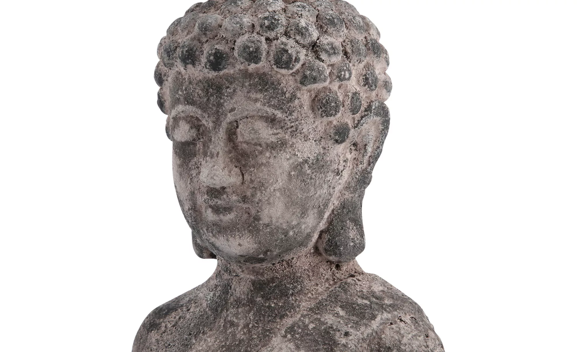 Deko Figur Buddha ¦ grau ¦ Zement ¦ Maße (cm): B: 14 H: 26,5 T: 9,5 Accesso günstig online kaufen
