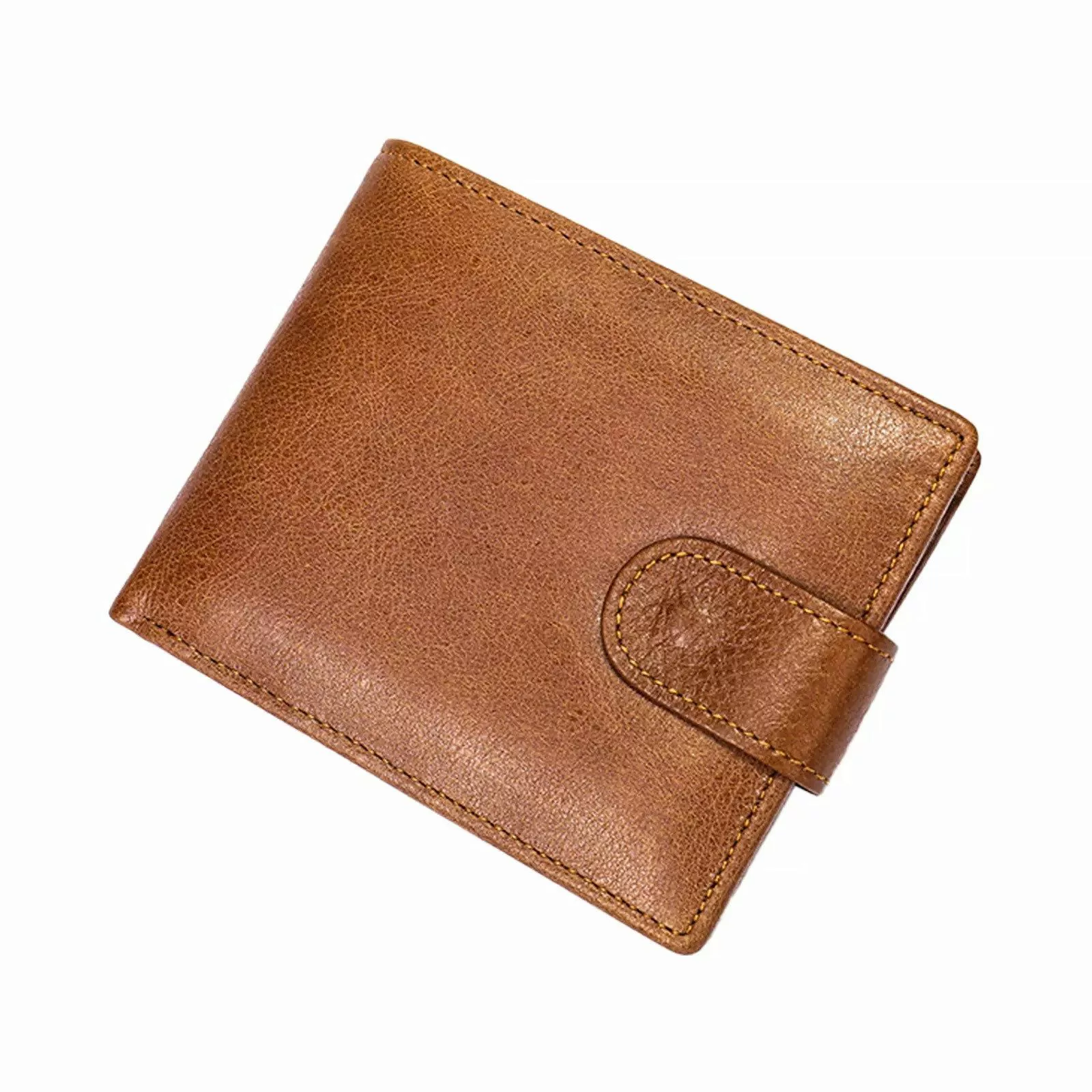 YUBRO-STUDIO Geldbörse Herren Leder Geldbörse RFID günstig online kaufen