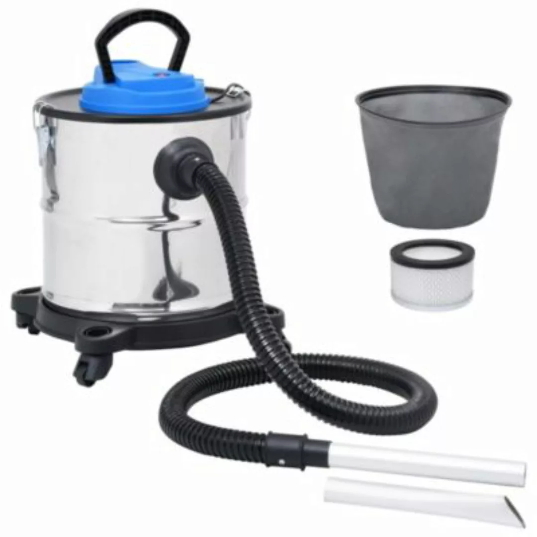 vidaXL Aschesauger mit HEPA-Filter 1200W 20 L Edelstahl Asche Staubsauger s günstig online kaufen