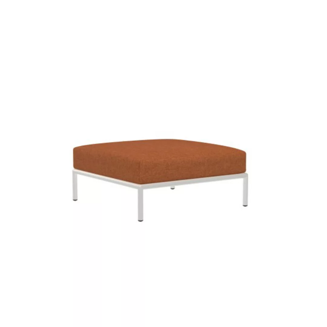 LEVEL Outdoor Ottoman Lounge-Modul 3 Rost Weiß günstig online kaufen