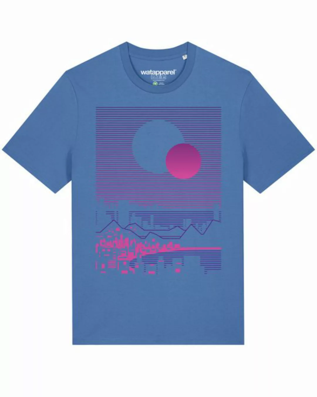 wat? Apparel Print-Shirt Sun and Moon Skyline (1-tlg) günstig online kaufen