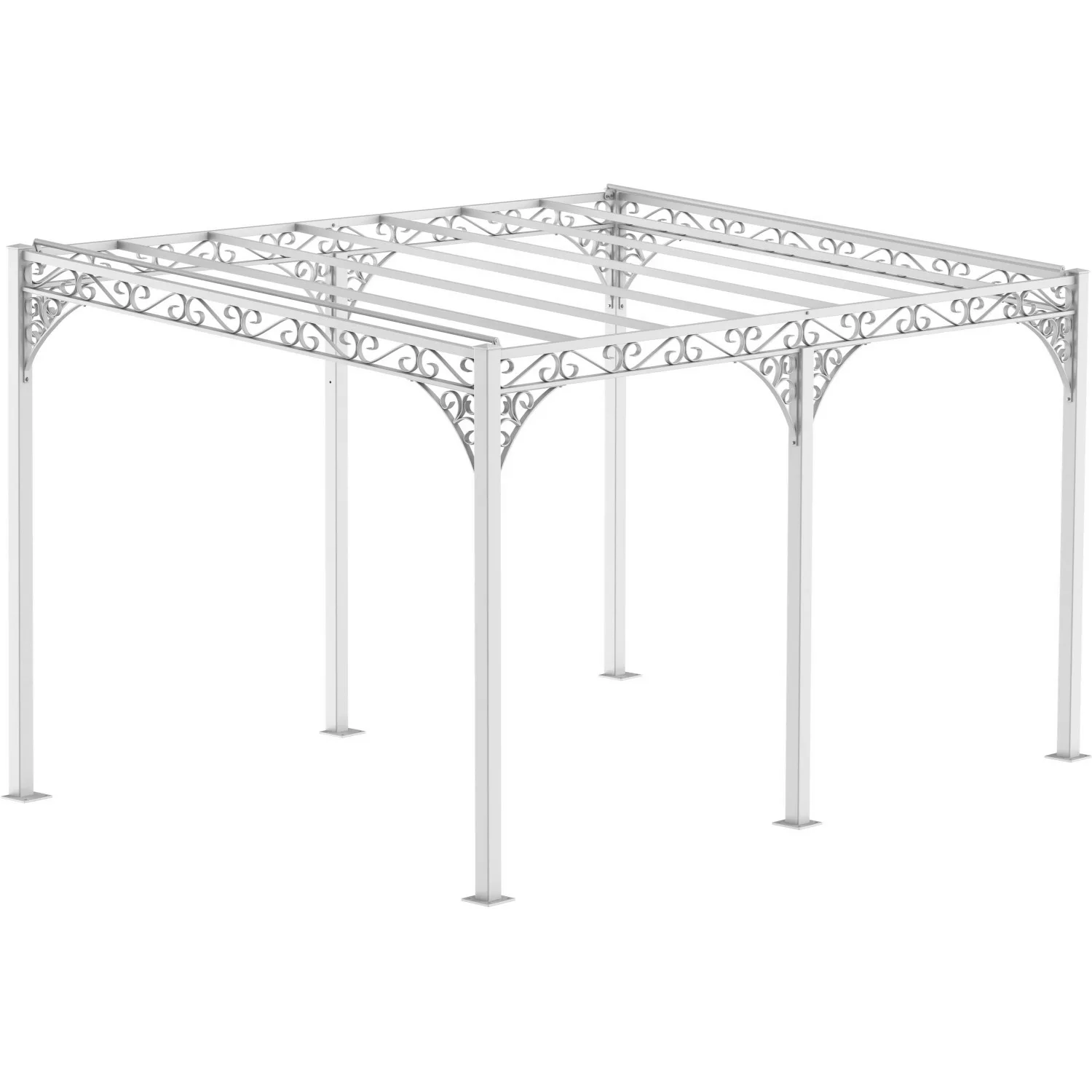 Eleo Pergola Sardegna Pulverbeschichtet Weiß günstig online kaufen