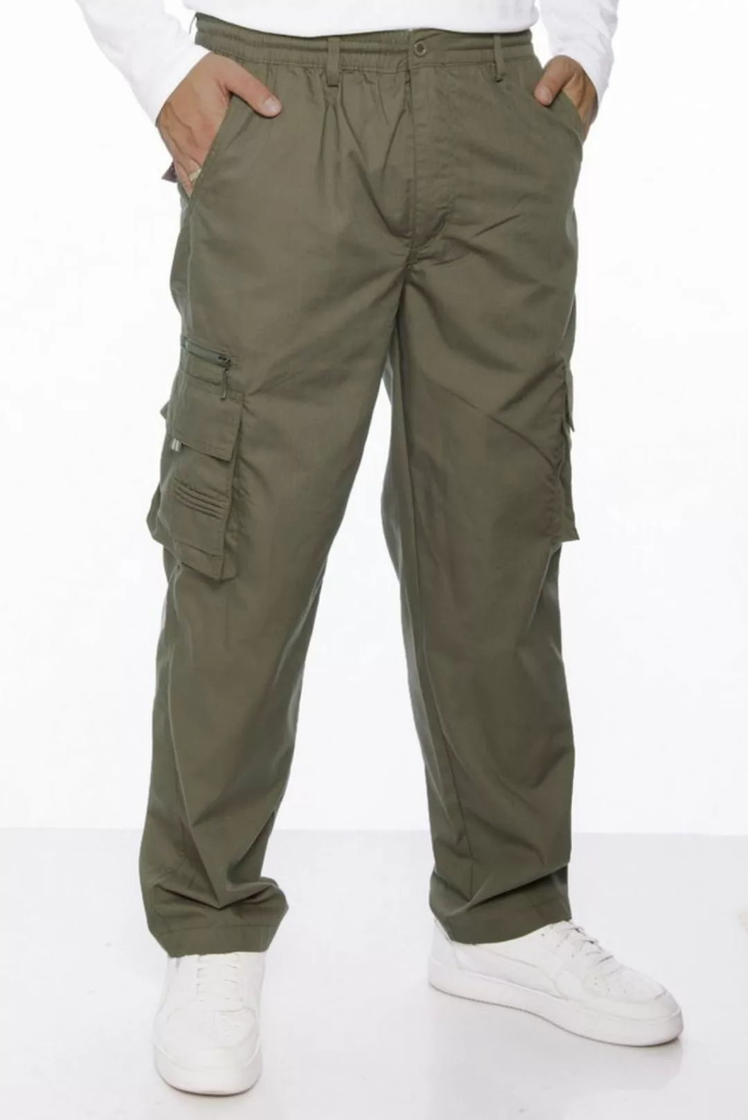 Kendindza Collection Cargohose Herren Cargohose Dehnbund Arbeitshose Ranger günstig online kaufen