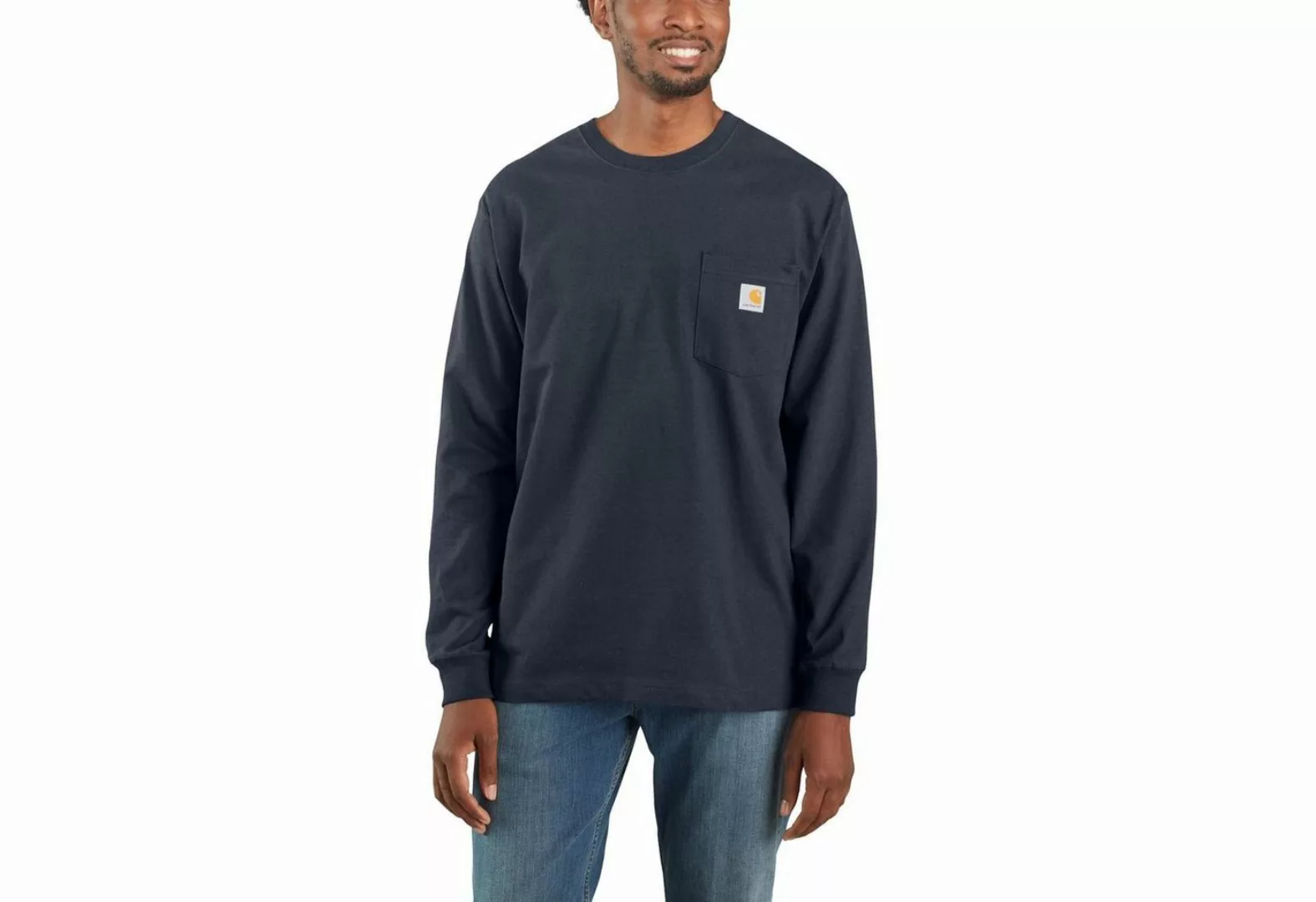 Carhartt Langarmshirt Carhartt Herren Langarmshirt Loose Fit Heavyweight Lo günstig online kaufen