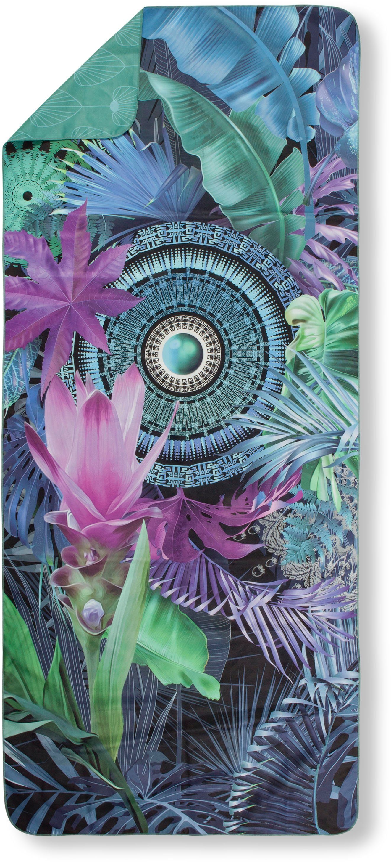 hip Strandtuch »Zehra«, (1 St., Strandtuch 75 x 180 cm), Baumwolle, Velours günstig online kaufen