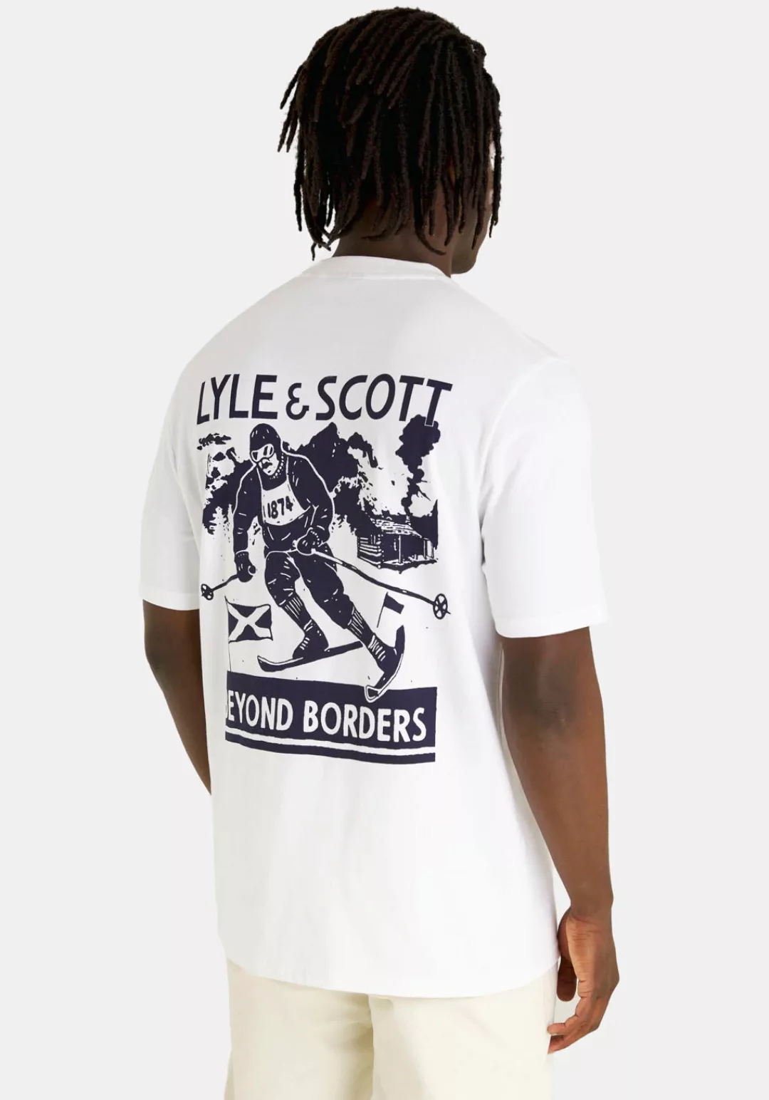 Lyle & Scott T-Shirt mit Logostickerei günstig online kaufen
