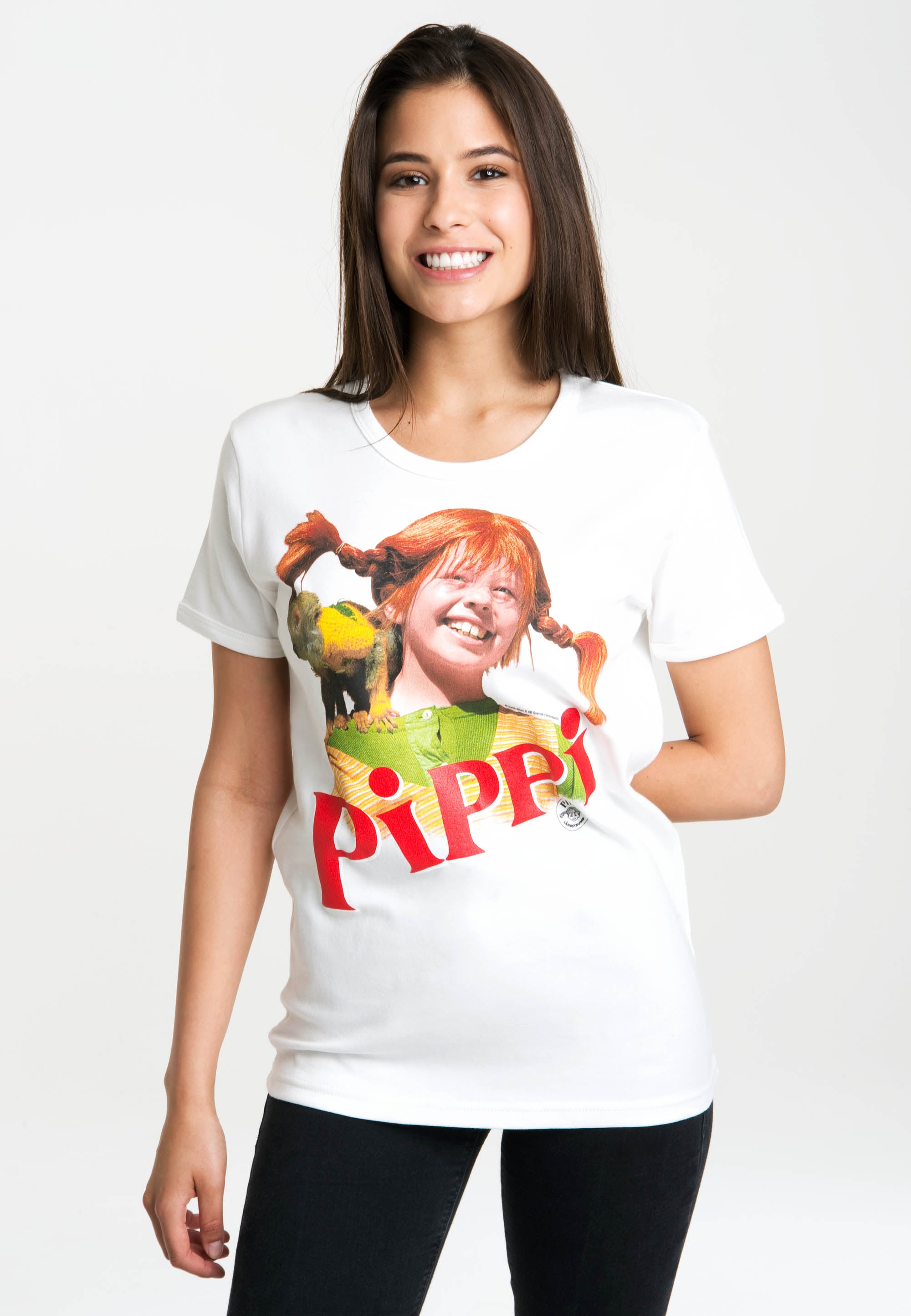 LOGOSHIRT T-Shirt "Pippi Langstrumpf" günstig online kaufen