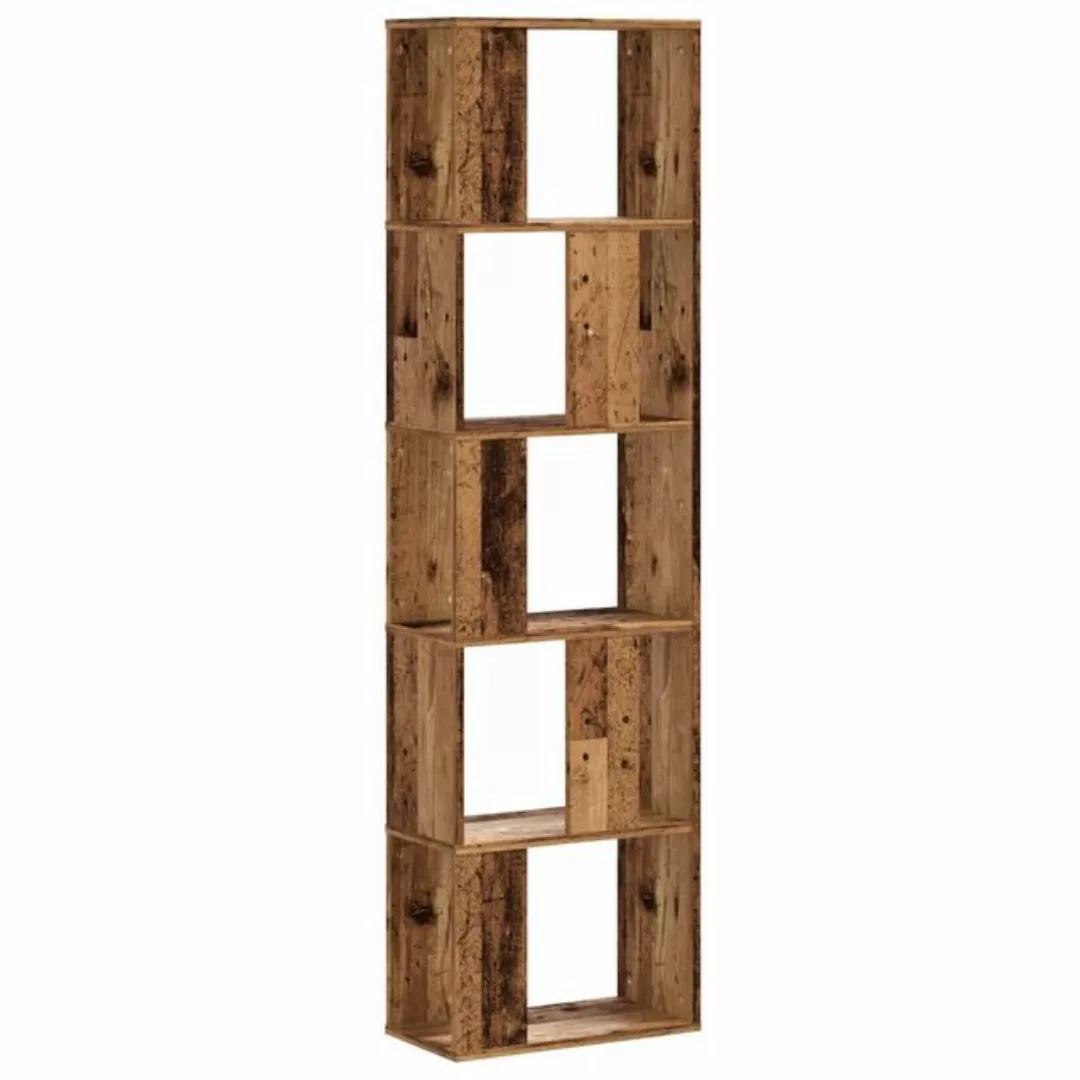 vidaXL Bücherregal Bücherregal 5 Böden Altholz 45x23,5x162,5 cm Holzwerksto günstig online kaufen