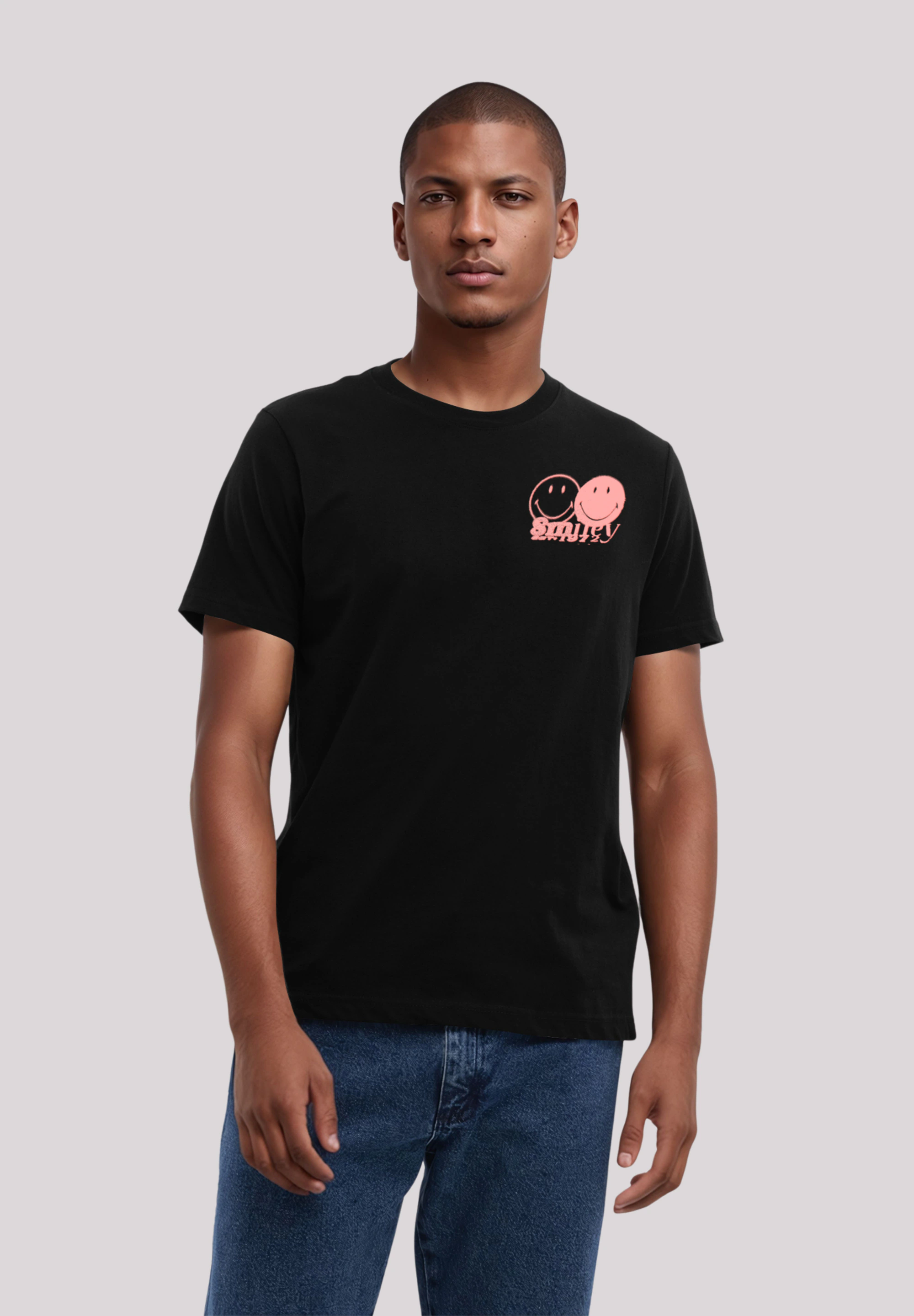 F4NT4STIC T-Shirt "Smiley Originals Rave Streetwear Orange", Premium Qualit günstig online kaufen