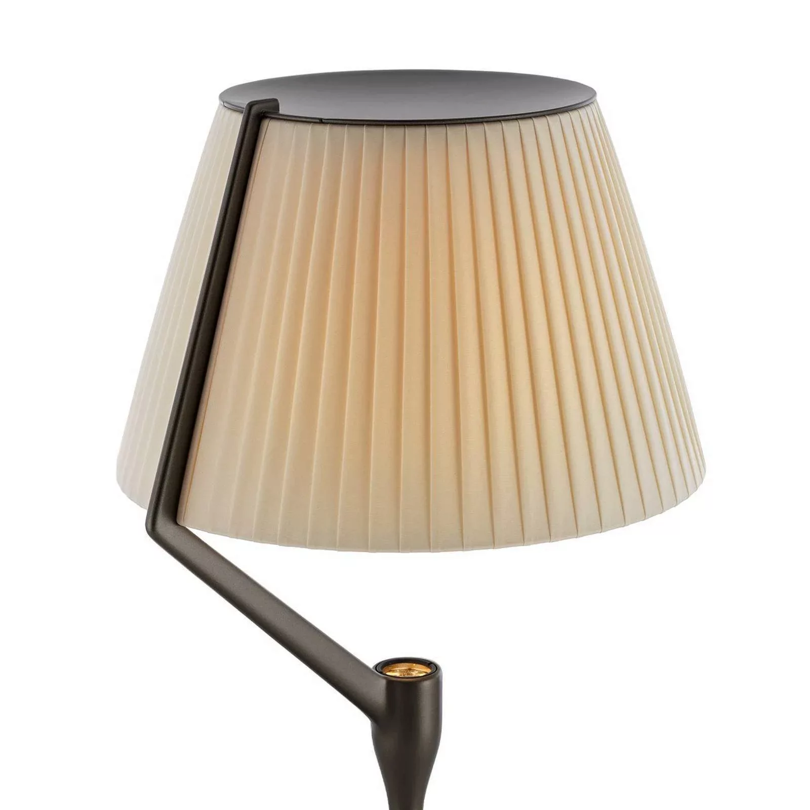 Kartell LED-Tischleuchte Angelo Stone, titan, dimmbar günstig online kaufen