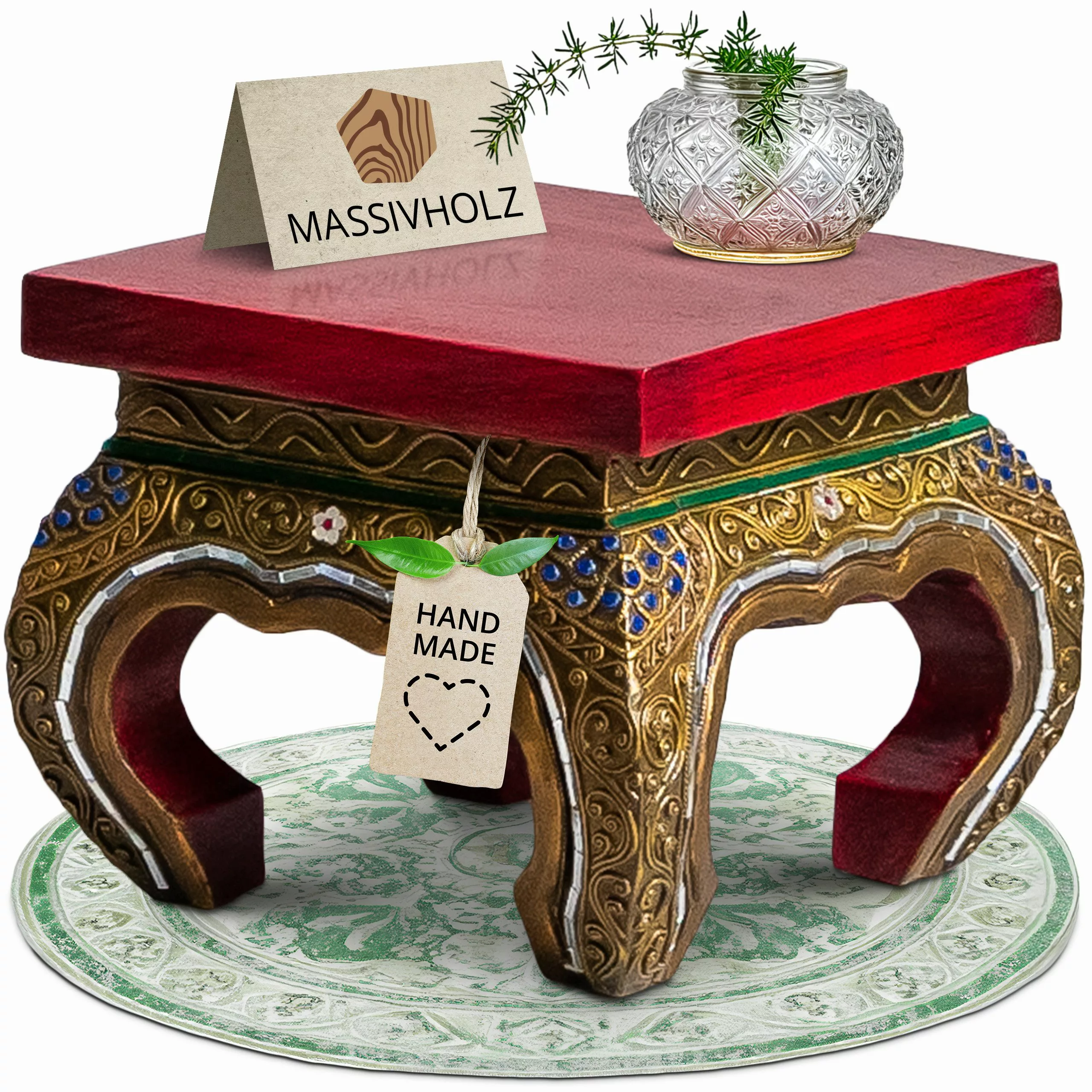 livasia Opiumtisch livasia Opiumtisch mit Glasmosaik, günstig online kaufen