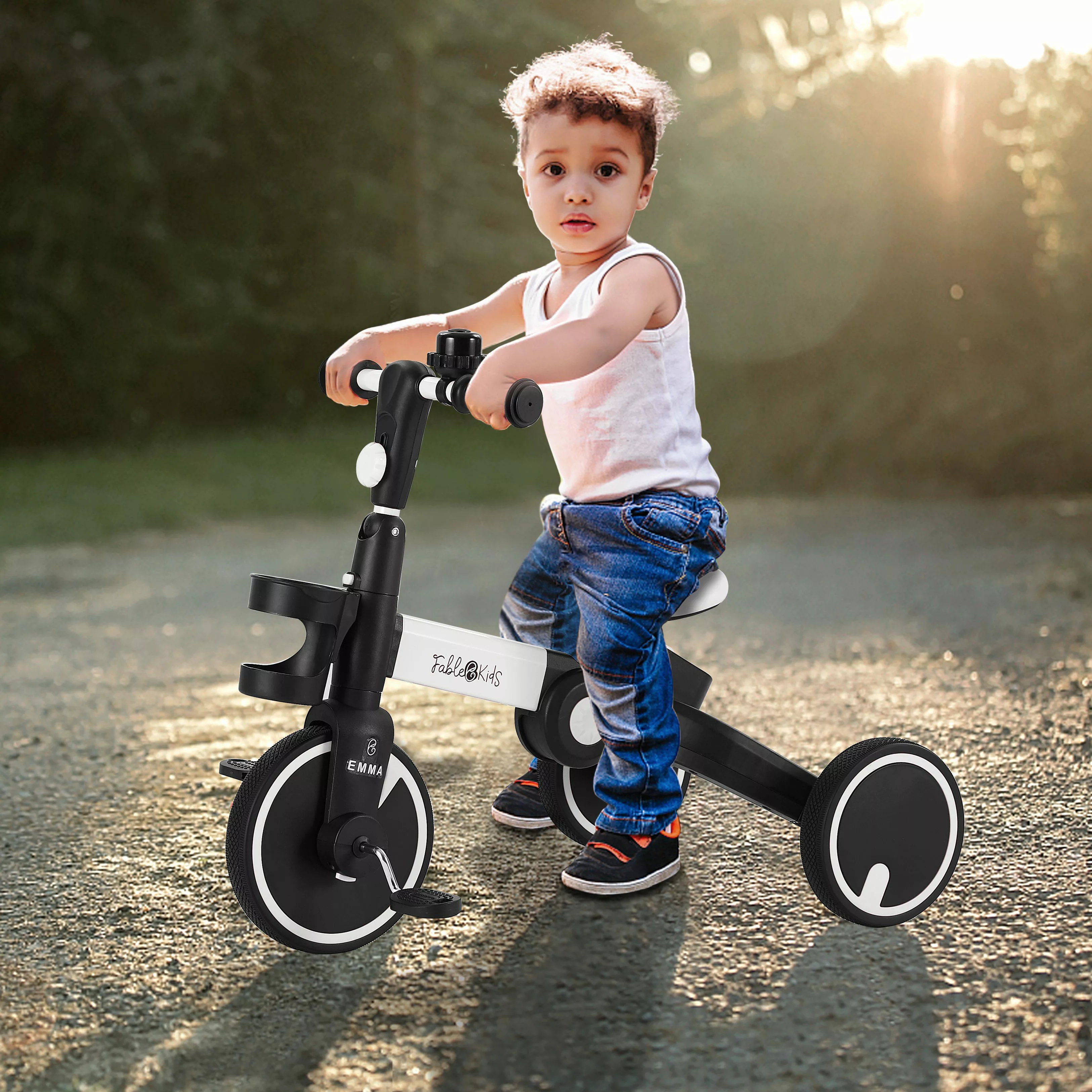 FableKids Dreirad EMMA 7in1 Kinderdreirad Laufrad günstig online kaufen