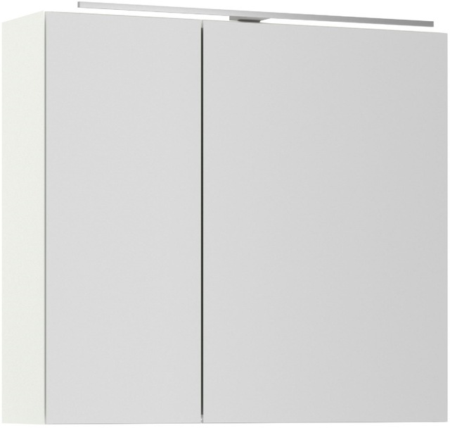 nobilia® Spiegelschrank »Prina«, (inkl. Beleuchtung mit Dimmerfunktion), in günstig online kaufen