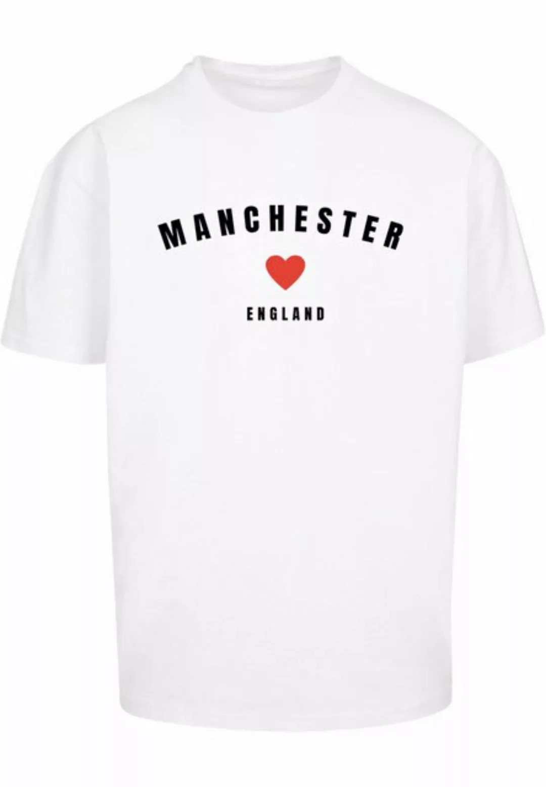 Merchcode T-Shirt Merchcode Herren Manchester Heavy Oversize Tee-BY102 (1-t günstig online kaufen