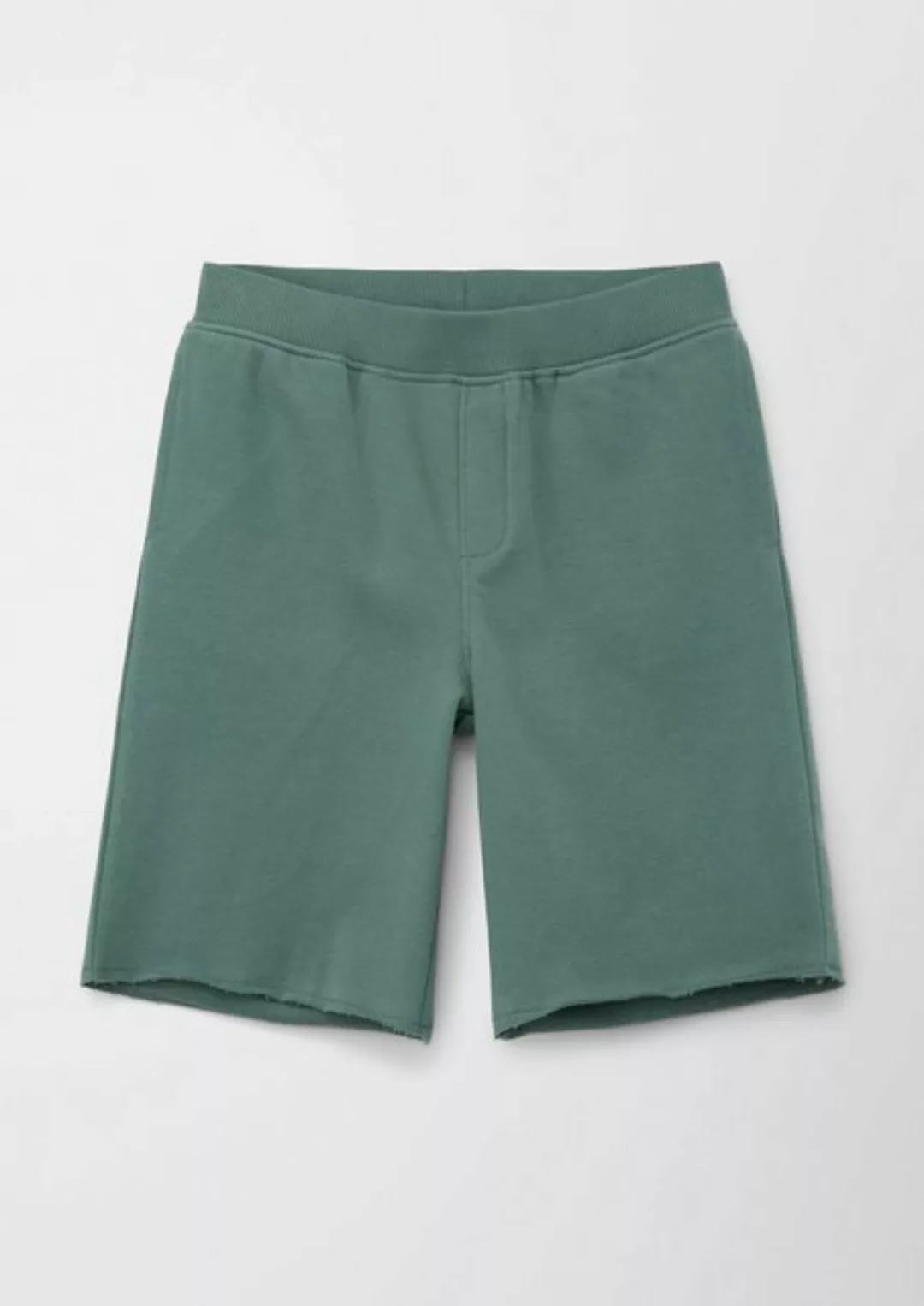 s.Oliver Leggings Regular: Sweat-Shorts mit Elastikbund Rippblende, angedeu günstig online kaufen
