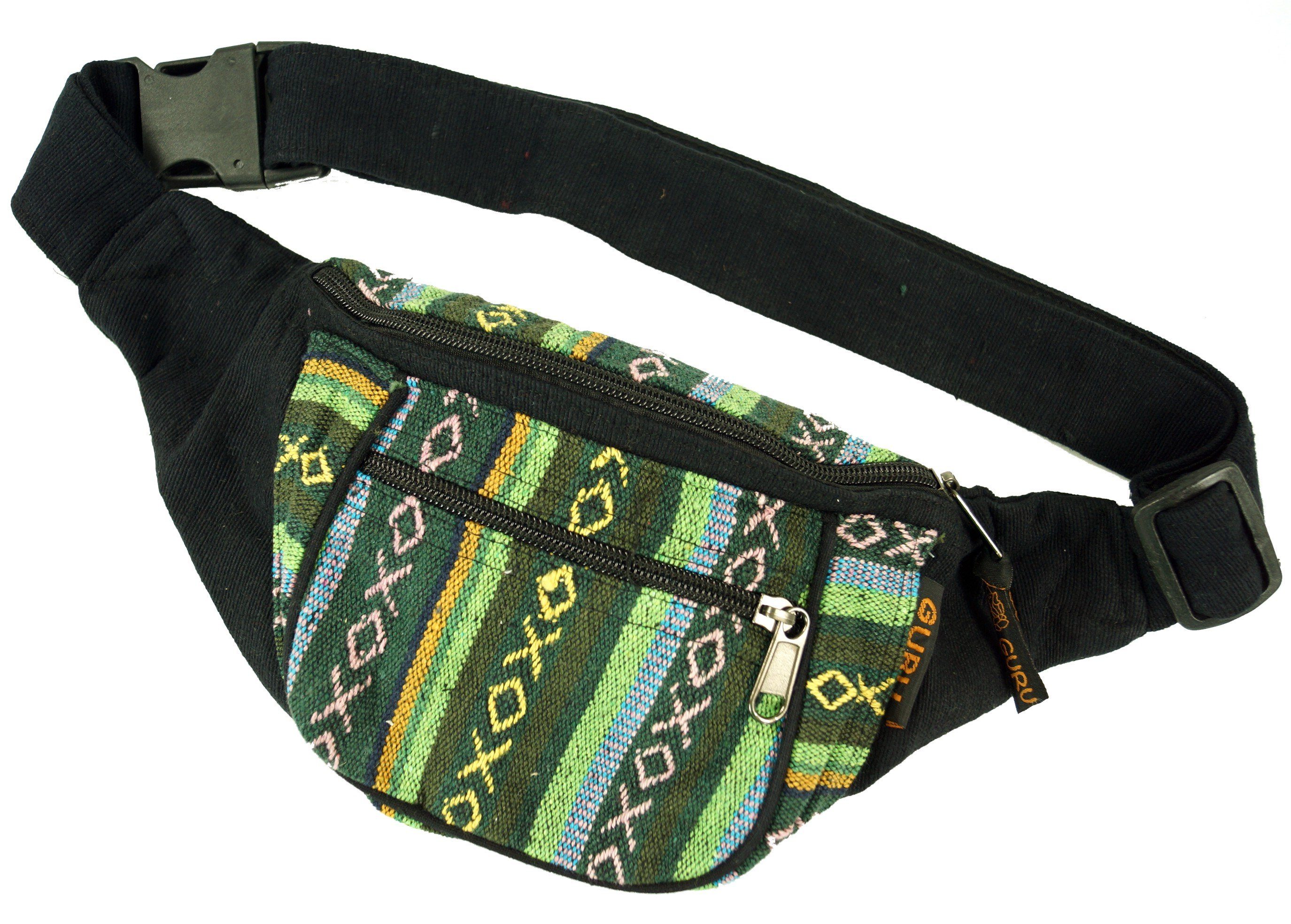 Guru-Shop Gürteltasche Ethno Sidebag, Nepal Gürteltasche günstig online kaufen