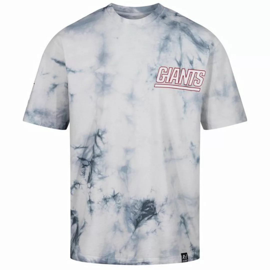 Recovered Print-Shirt New York Giants - NFL - Tie-Dye Relaxed T-Shirt, Helm günstig online kaufen