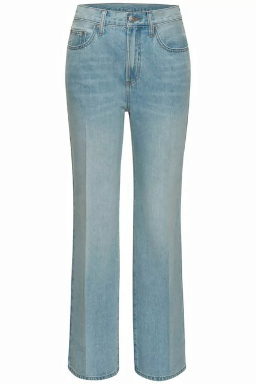 LASCANA Weite Jeans, mit hohem Bund und 5-Pocket-Style, Wide-Leg Jeans günstig online kaufen