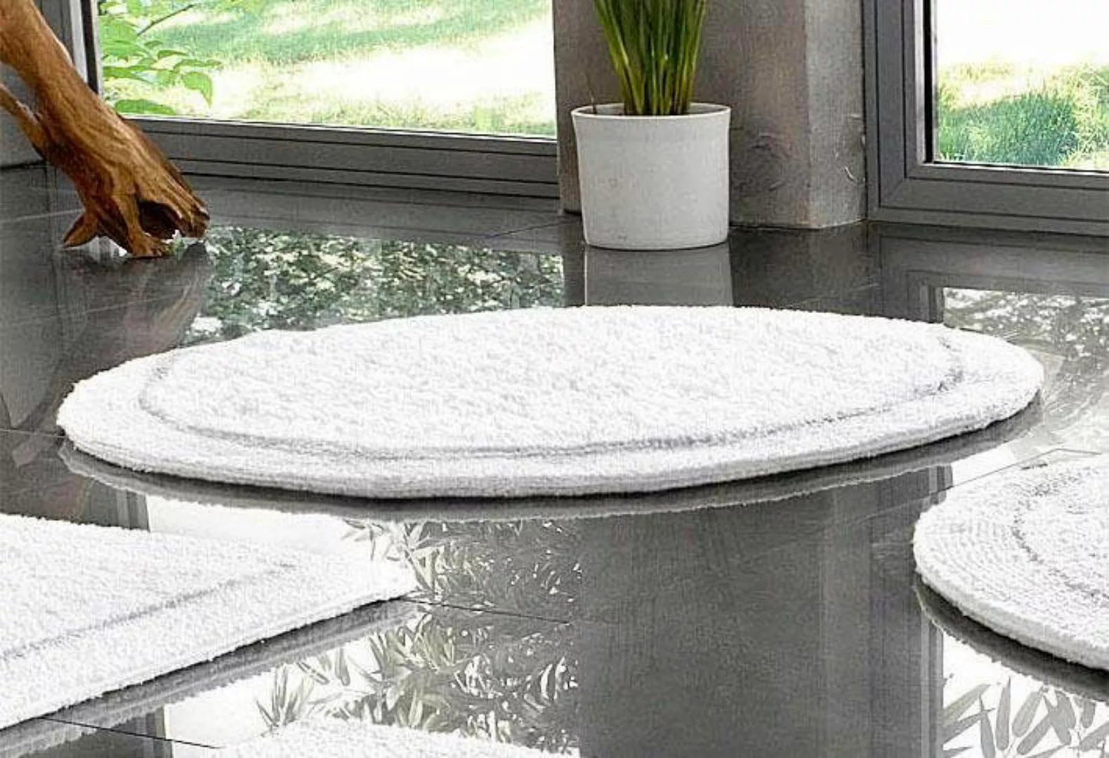 my home Badematte Kapra, Badvorleger, Badezimmer günstig online kaufen