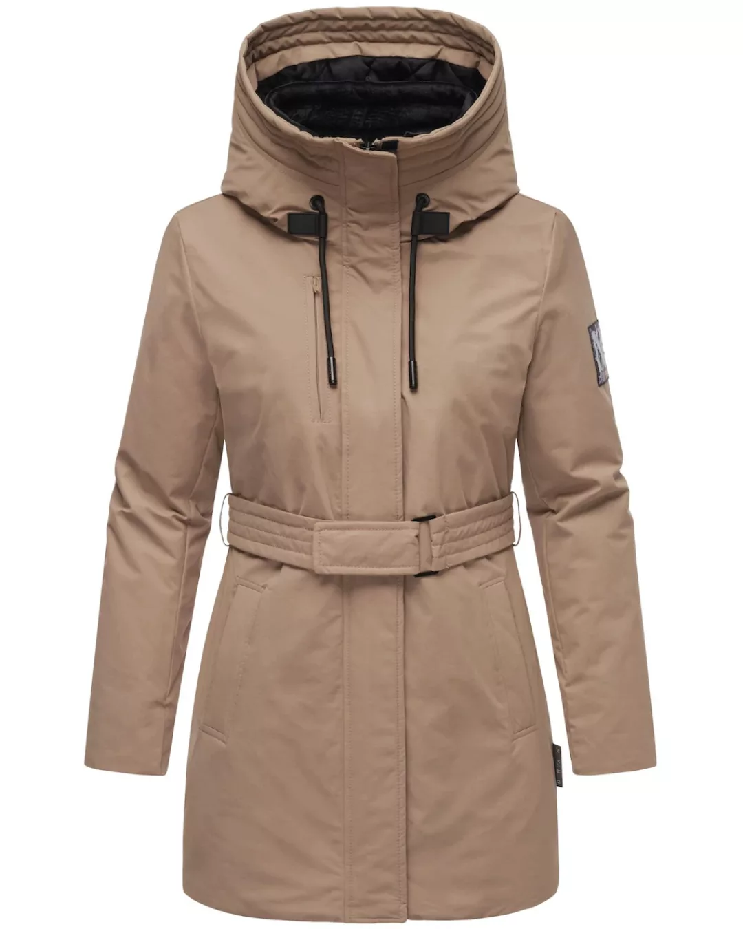 Navahoo Winterjacke "Eishauch 14", mit Kapuze, Damen Winterparka mit Taille günstig online kaufen