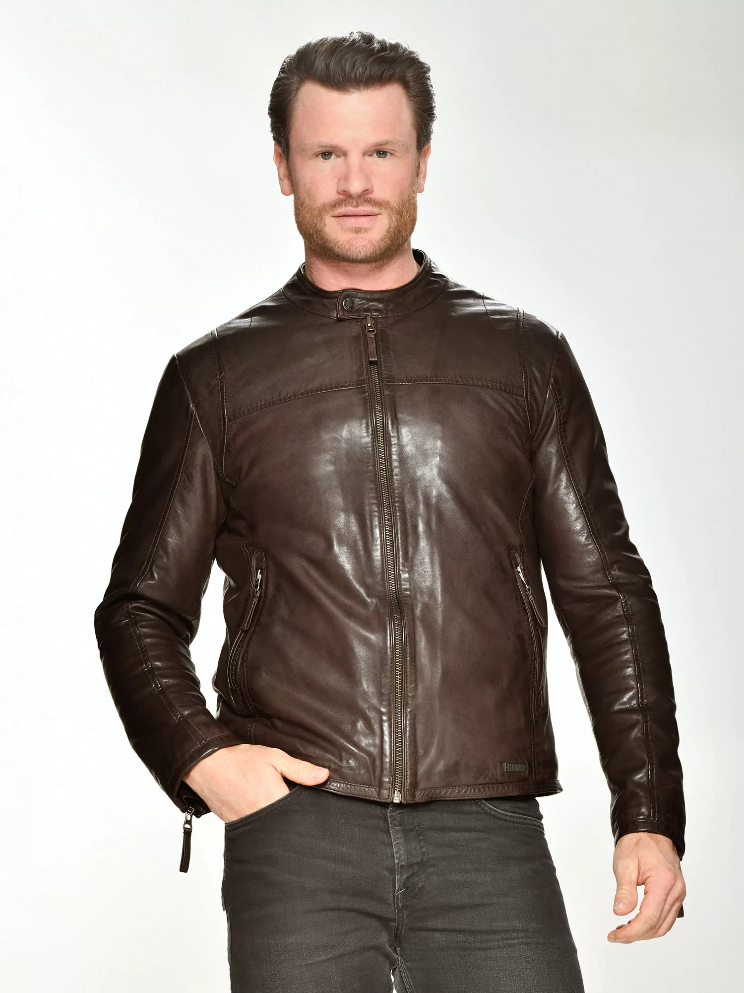 MUSTANG Lederjacke "Frederick" günstig online kaufen