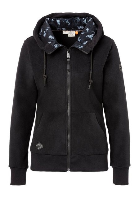 Ragwear Sweatjacke NESKA FLEECE ZIP mit Kapuze und Kordelzug, praktische Ei günstig online kaufen