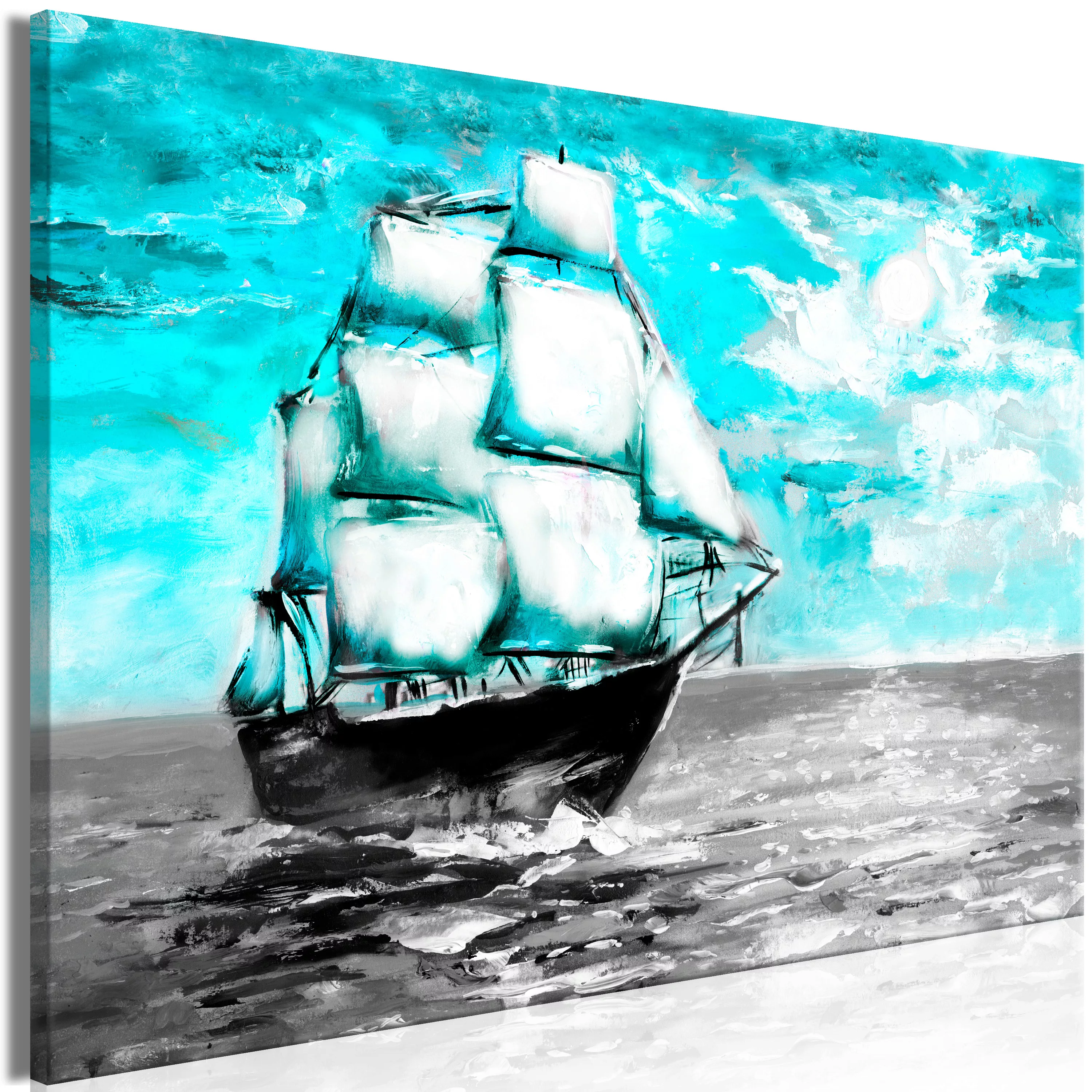 Wandbild - Spring Cruise (1 Part) Wide Blue günstig online kaufen