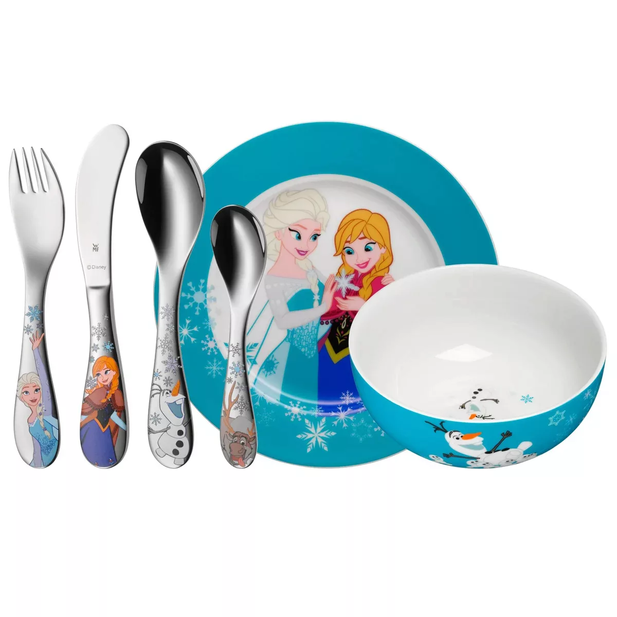 WMF Kinderbestecke & Sets Disney Frozen Kinderbesteck-Set 6tlg. (mehrfarbig günstig online kaufen