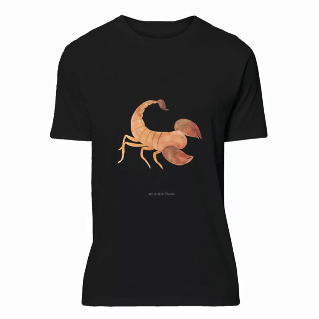 Mr. & Mrs. Panda T-Shirt Sternzeichen Skorpion - Schwarz - Geschenk, Frauen günstig online kaufen