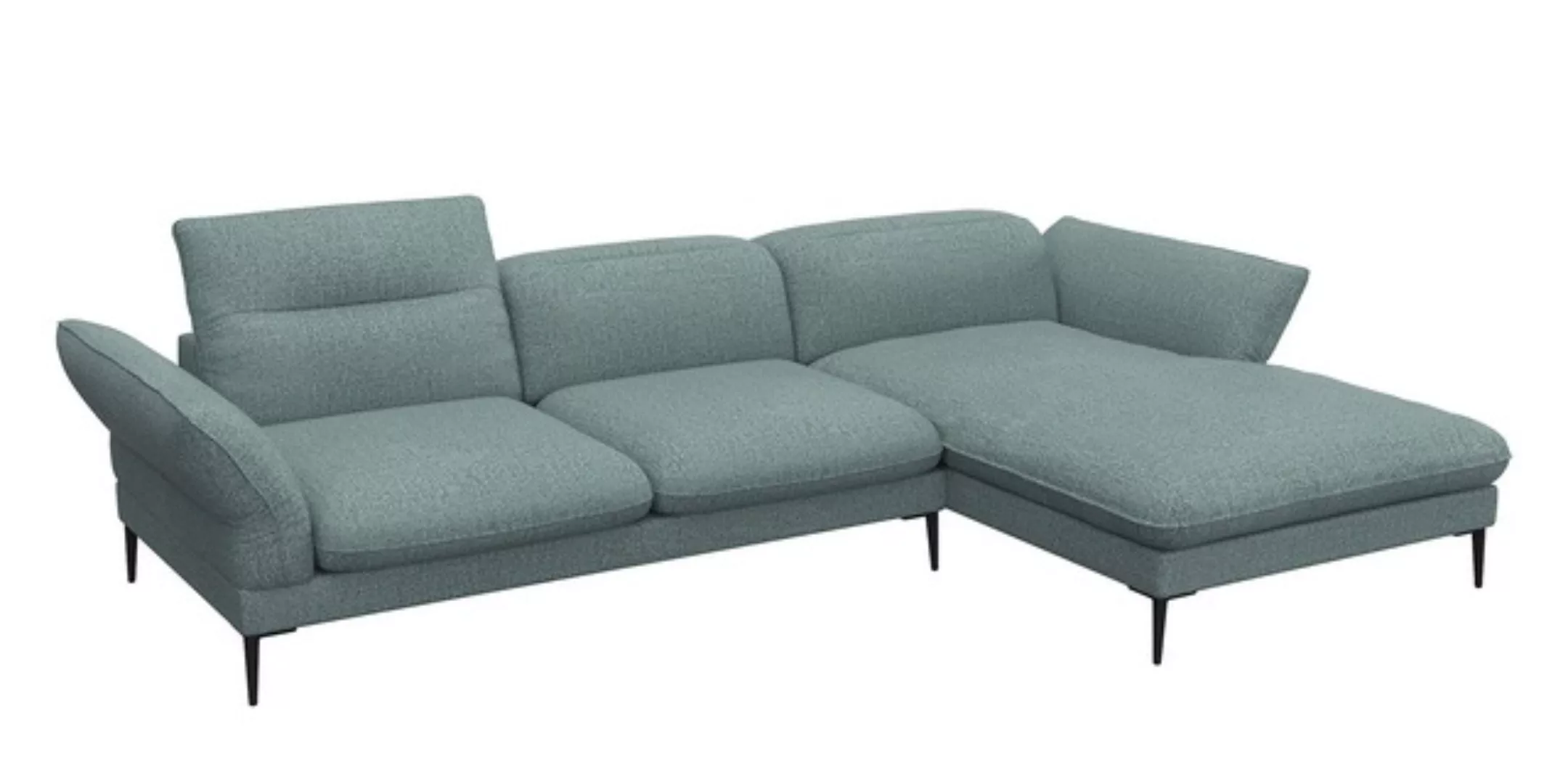 FLEXLUX Ecksofa »Salino, Funktionssofa mit Recamiere, Relaxsofa, Ecksofa«, günstig online kaufen