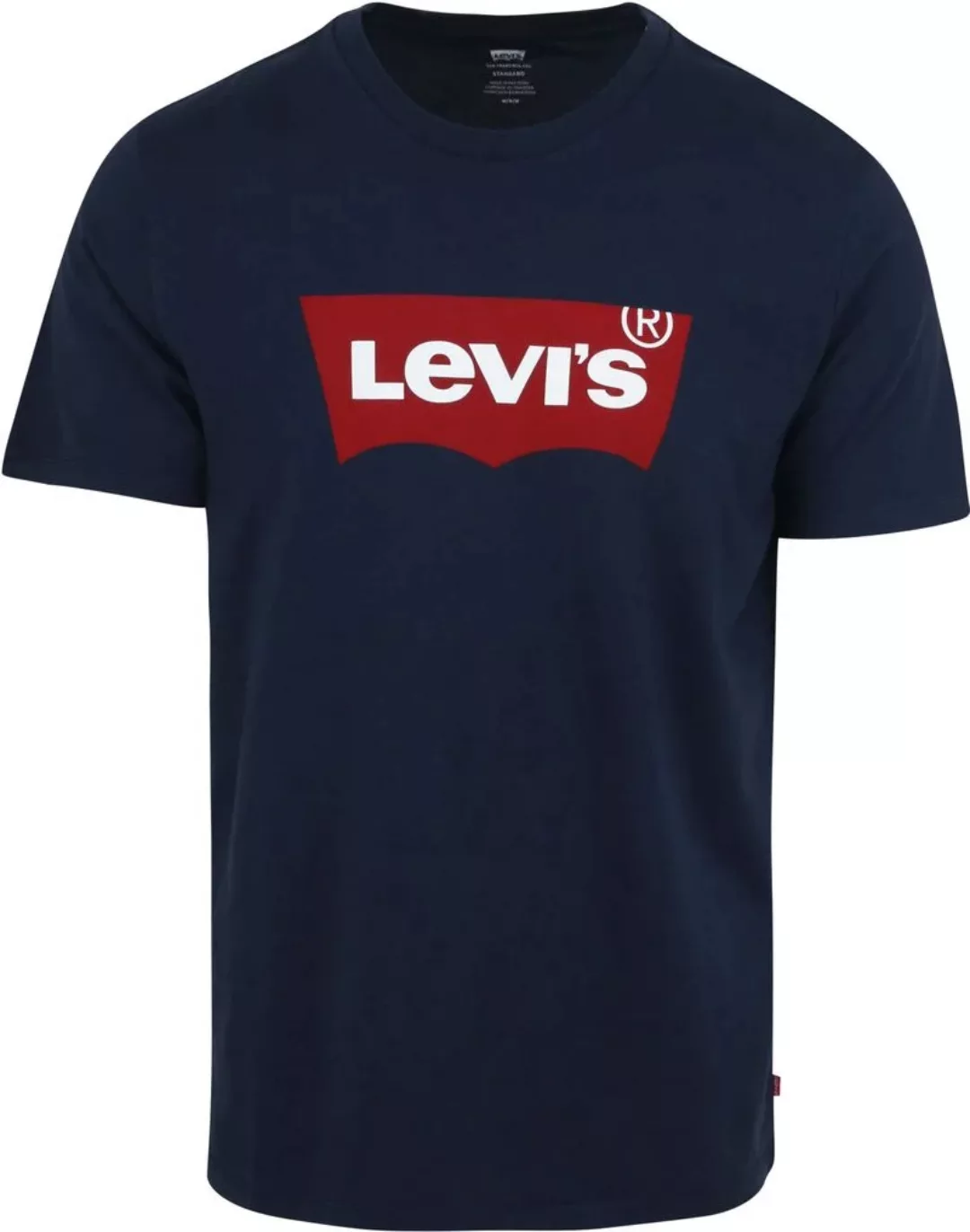 Levi's T-Shirt Grafik Logo Navy - Größe XXL günstig online kaufen