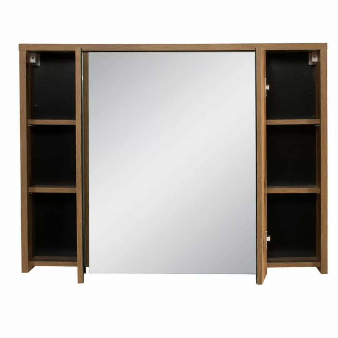 Lomadox Badezimmer-Spiegelschrank mit Beleuchtung 100 cm breit HARLOW-56 Ei günstig online kaufen