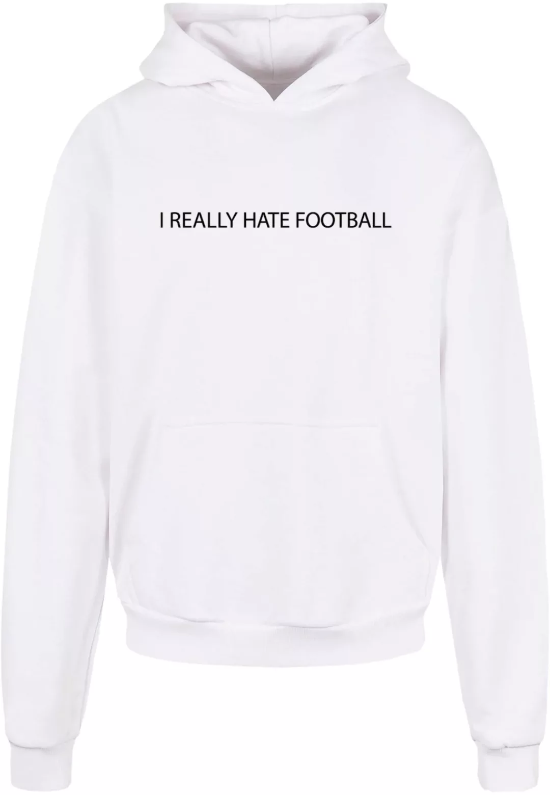 Merchcode Kapuzensweatshirt "Merchcode Herren Hate Football Ultra Heavy Hoo günstig online kaufen