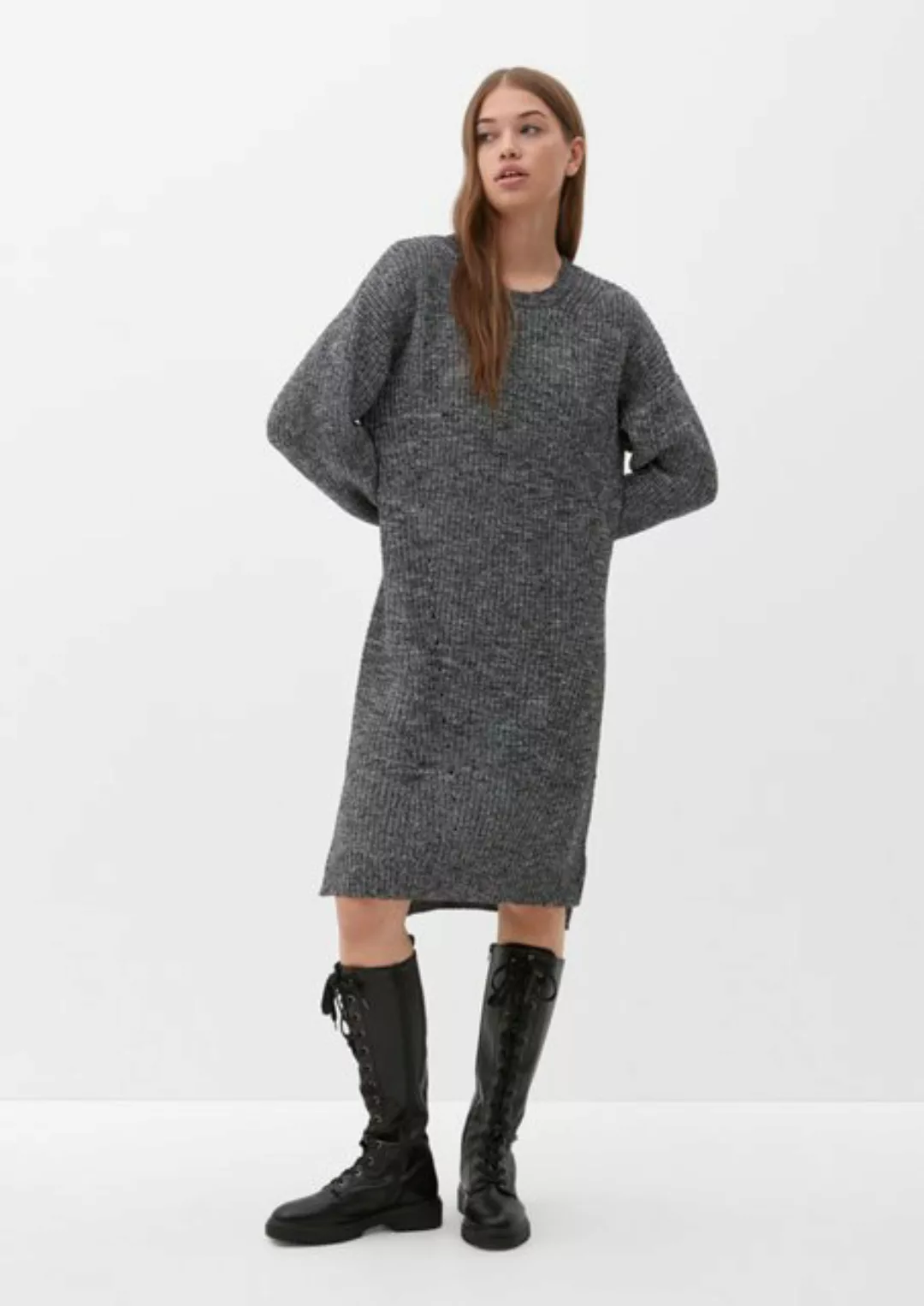 QS Minikleid Softes Kleid aus Feinstrick günstig online kaufen